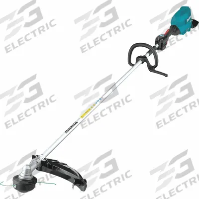 MAKITA Battery-Powered String Trimmer: 17 in Cutting Wd, Straight Shaft, 73 in Shaft Lg - Battery-Powered String Trimmers