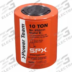 POWER TEAM Standard Hydraulic Rams: Single Acting, 10 ton Nominal Capacity, 2 in Nominal Stroke Lg (MPN RSS101). Key specifications — attr98927: POWER TEAM.