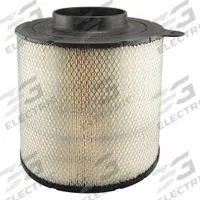 BALDWIN FILTERS Automotive Air Filter: Round-Oval, Engine, Round, Axial Seal, 13 11/32 in Overall Ht (MPN PA5762). Key specifications — Brand: BALDWIN FILTERS; Compatible Vehicle Make: Caterpillar; Compatible Vehicle Type: Buses; Baldwin Interchange: PA5762.