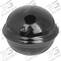 DAVIES Hand Knob: Ball, Thermoset, 3/8"-16 Thread, 10 mm Thread Lg, 1.625 in Dia (MPN 0050-R). Key specifications — Brand: DAVIES.
