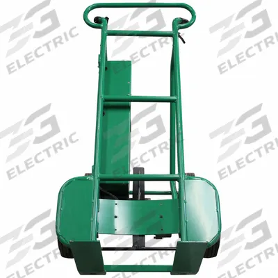 VALLEY CRAFT Powered Pallet Hand Truck: Powered, 800 lb Cap, Dual-Handle, Steel, Pneumatic - Electric Hand Truck For Pallets
