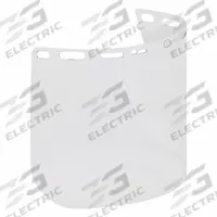 PIP Face Shield Visor: 15 1/2 in Overall Wd, 8 in Overall Ht, 0.04 mm Overall Thick, Clear, Anti-Fog (MPN 251-01-5211). Key specifications — Material: PETG; Brand: PIP.