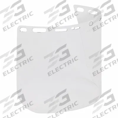 PIP Face Shield Visor: 15 1/2 in Overall Wd, 8 in Overall Ht, 0.04 mm Overall Thick - General Purpose Replacement Visors