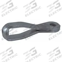 LOOS Strap Eye Fitting: 3/16 in Compatible Rope Dia, 5/16 in Eye Inside Dia, Strap Eye Fitting (MPN NAS1435E6). Key specifications — Material: Steel; Brand: LOOS.
