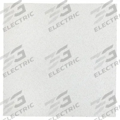 ARMSTRONG Ceiling Tile: 574B, Cirrus, 24 in x 24 in, Square Lay-In, 15/16 in Grid Size - High Sound-Absorption & Blocking Tiles for Privacy