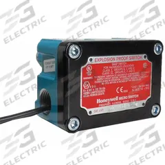 HONEYWELL Non Plug-In Limit Switch: Roller Lever, Haz Location Rated, EX, 0.31 in Roller Wd, 0.25 in (MPN EXD-AR-3). Key specifications — Manufacturer Part Number: EXD-AR-3; Brand: HONEYWELL; Electrical Connection: 3 ft Cable; Series: EX.