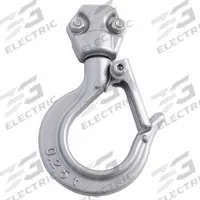 HARRINGTON Bottom Hook Assembly: Lever Chain Hoists, 500 lb Compatible Load Capacity, LX (MPN L1XA0031021). Key specifications — Compatible Hoist Type: Lever Chain Hoists; Product Type: Bottom Hook Assembly; Compatible Series: LX; Manufacturer Part Number: L1XA0031021; Included Components: Safety Latch.