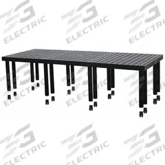 STRUCTURAL PLASTICS Plastic Shelving: 96 in x 36 in, 24 in Overall Ht, 1 Shelves (MPN S9636A). Key specifications — Resistance Properties: Corrosion-Resistant; Frame Material: Plastic; Shelving Material: High Density Polyethylene; Brand: STRUCTURAL PLASTICS.