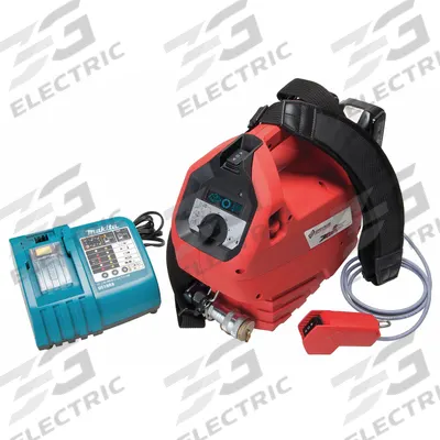 GREENLEE Hydraulic Pump: 10,000 psi Max. Op Pressure, 18 L/sec Displacement @ 10,000 psi - Cordless Electric Hydraulic Pump Units