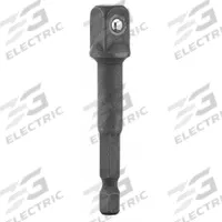 DEWALT Hex Drive Socket Adapter: 1/4 in Input Drive Size, Black Oxide, Square, 25 PK (MPN DW2542IRB). Key specifications — attr1204900: Square; attr1204904: Locking Included; attr1204910: DEWALT; attr1204913: Black Oxide.