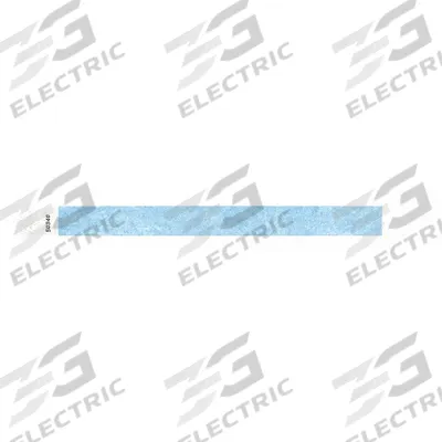 ID Wristband: No Legend, 10 in Overall Lg, 3/4 in Overall Wd, Tyvek, Blue - Security Wristbands