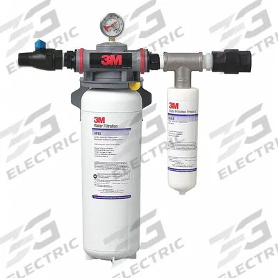 3M Water Filter System: 3 micron, 3.3 gpm, NPT, 18 1/8 in Overall Ht - Multi-Purpose Water Filter Systems