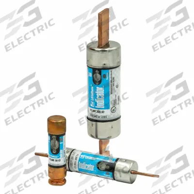 LITTELFUSE Fuse: Class RK5, FLNR-ID Series, Time-Delay, 175 A, 250 V AC, 125 V DC - Time-Delay Blade Fuses