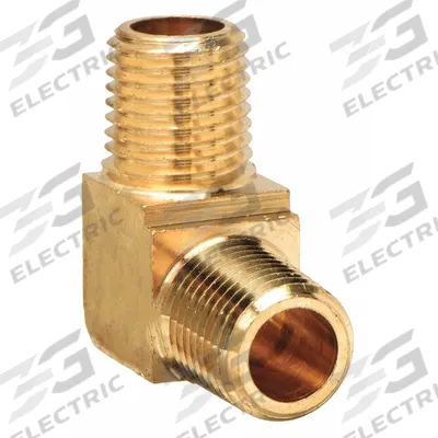 APPROVED VENDOR Metal Pipe Elbow: 90° Elbow, 3/8 in x 3/8 in - Threaded High-Pressure Pipe Fittings for Potable Water