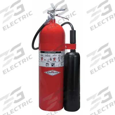 AMEREX Fire Extinguisher: 20 lb Extinguisher Capacity, 10B:C - Class BC Fire Extinguishers