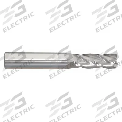 APPROVED VENDOR Square End Mill: Carbide, TiCN Coated, 4 Flute, 3/16" Mill Dia, 5/8" LOC - General Purpose Carbide Square End Mills