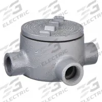 Conduit Outlet Body: Iron, GR, 1 in Trade Size, X Body, 18 cu in Body Capacity (MPN GRX100). Key specifications — Series: For Standard Body; Compatible Conduit Trade Size: 1 in; Thread Gender: Female; Hub Style: Threaded; Cover Included: Yes; Body Style: X; Connection Type: Threaded; Back Type: Round.