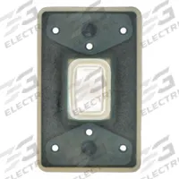 HUBBELL Wall Plate: Weatherproof-Covered Outlet, 1 Gang, Clear, Std Size (MPN HBL1795). Key specifications — Brand: HUBBELL; Material: Silicone.