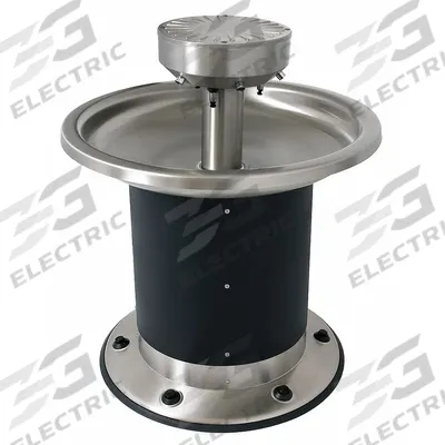 ACORN Wash Fountain: Black/Silver, Stainless Steel, Circular, 38 1/4 in Overall Wd - Foot-Operated Push Button Wash Fountains