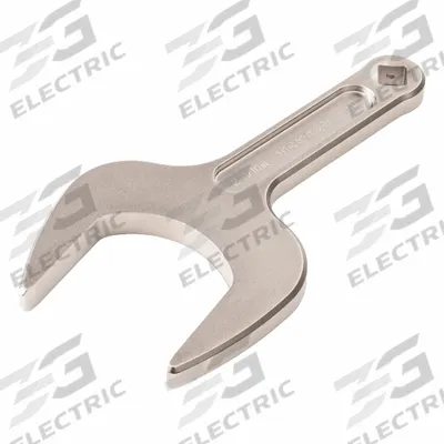 TEKTON Open End Wrench: Chromium Molybdenum Steel, Satin, 2 9/16 in Head Size - SAE, Single End, Open End Service Wrenches