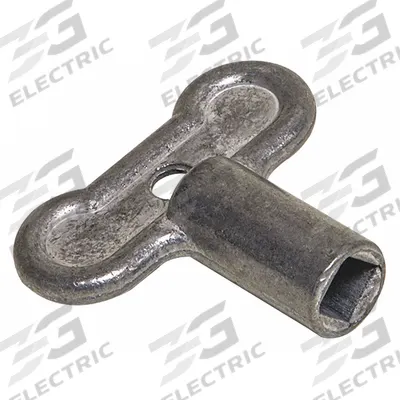 Watts Hydrant Key: HY1, Chrome Brass - Wall & Yard Hydrant Replacement Parts