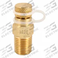 WINTERS Pressure Test Plug: Lead Free Brass, 1/4 in NPT, 1.4 in Overall Lg (MPN STP001LF). Key specifications — Brand: WINTERS; Body Material: Lead Free Brass.