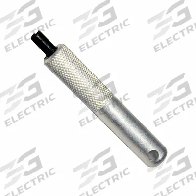TRU-FLATE Valve Core Extractor: Valve Core Extractor, Metal, 5 in Overall Lg - Tire Valve Tools