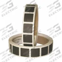 ACTION TARGET Repair Sticker: Repair Sticker, 1 in Ht, 7/8 in Wd, Gray, 25 PK (MPN PAST/BK-25). Key specifications — Color: Gray; Accessory Type: Repair Sticker; Brand: ACTION TARGET.