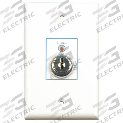 EDWARDS SIGNALING Remote Test Station: Surface, Single Gang Box Mounting, Alarm/Trouble - Remote Test Stations for Fire Alarm Systems