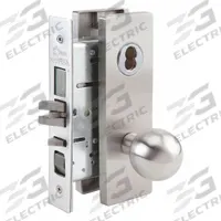 ABILITY ONE Door Lockset: Office Knob Locksets, Stainless Steel, Interchangeable Core, ADA Compliant (MPN 5340-00-NIB-0289). Key specifications — Lockset Style: MR162 Ball Knob.
