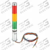 APPROVED VENDOR Tower Light Assembly: 3 Tier, Amber/Green/Red, No Sounder Tier, 8 3/16 in Overall Ht (MPN 6JZF7). Key specifications — Manufacturer Part Number: 6JZF7; Brand: APPROVED VENDOR; Operating Voltage: 24V AC/DC; Light Tier Color: Amber.