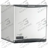 SCOTSMAN Ice Machine: Nugget, 400 lb Ice per Day, Water Cooled, 23 in Ht, 22 in Wd, 24 in Dp (MPN NS0422WX-1). Key specifications — Voltage: 115V; Energy Star Compliant: No.