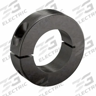 RULAND MANUFACTURING Shaft Collar: 1-Piece, Metric, Round, Clamp-On, 32 mm Bore Dia - Steel Shaft Collars