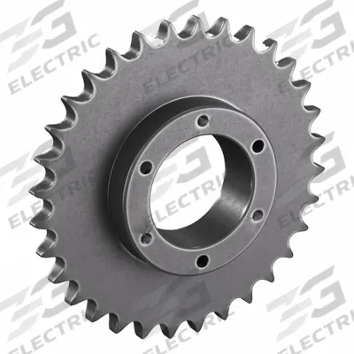 TSUBAKI Sprocket: For 60 Chain, 32 Teeth, 7.652 in Pitch Dia, 8.07 in Outside Dia - Size 60 Bushed-Bore Roller Chain Sprockets