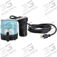 LITTLE GIANT Condensate Removal Pump: 115V AC, 1/16 hp, 3.42 gpm, 10 ft Max. Head, Pump Only (MPN 550521). Key specifications — Nameplate Voltage: 115V AC; Brand: LITTLE GIANT; Included Accessories: Pump Only; Plenum Rated: No.