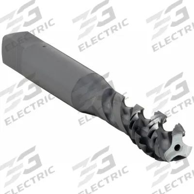 OSG Spiral Flute Tap: 3/8"-16 UNC, H11 / 2B, 3 Flute, Modified Bottoming Chamfer (MPN 2941901) - Oversized Spiral-Flute Taps