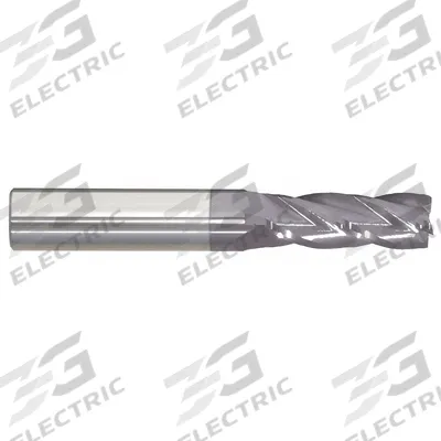 APPROVED VENDOR Square End Mill: Carbide, AlTiN Coated, 4 Flute, 14 mm Mill Dia - General Purpose Carbide Square End Mills