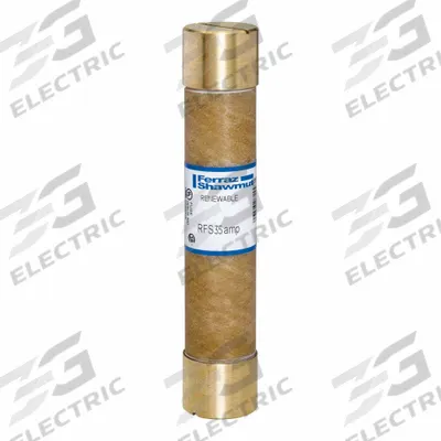 MERSEN Fuse: Class H, RFS Series, Fast-Acting, 35 A, 600 V AC - Fast-Acting Cylindrical Fuses