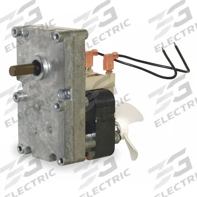 Dayton Gearmotor: Parallel, Single Output Shaft, Shaded Pole, Open, 1 RPM - C-Frame Parallel Shaft AC Gearmotors