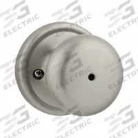 KWIKSET Door Knob Lockset: Privacy Knob Locksets, Nickel (MPN 730H-15-6AL-RCS-GC). Key specifications — Lockset Style: Rose.