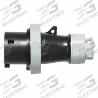 LEVITON Pin and Sleeve Plug: Black, 600V AC, Three Phase, 30 A, 3 Pole, 4 Wire, IEC Grounding (MPN 430P5WLEV). Key specifications — Brand: LEVITON.