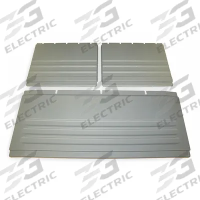 RUBBERMAID COMMERCIAL PRODUCTS Back/Side Panels: For 4MC26/4YX42/5M691/5M692 - Material Handling Parts