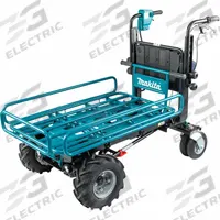 MAKITA Material Handling Dump: 661 lb Max Load Capacity, 4 Wheels, 36V LXT, Battery Not Included (MPN XUC05Z). Key specifications — Tray Material: Not Rated; Battery Capacity: Battery Not Included.