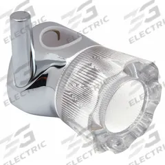 ZURN Slide with Acrylic Knob: Compatible Product Type Temp-Gard Bathtub and Shower Valves, Brass (MPN 7080-91). Key specifications — Compatible Product Type: Temp-Gard Bathtub and Shower Valves; Brand: ZURN; Trim Plate Material: Brass; Product Type: Tub and Shower Handle; Trim Finish/Color: Chrome.