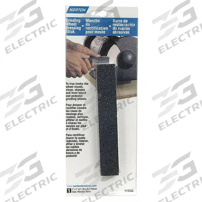 NORTON Dressing Stick: 6" L x 1/2" W x 1/2" H - Dressing Sticks for Metal-Bond Superabrasive Grinding Wheels