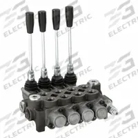 CHIEF Hydraulic Directional Valve: Four-Way / Three Positions, Tandem Center, 10 gpm Max Flow Rate (MPN 4P40). Key specifications — attr1017968: CHIEF; attr1017969: Tandem Center; attr1018005: Spring Center to Neutral.