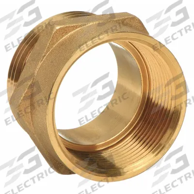 APPROVED VENDOR Fire Hose Adapter: 1 in_1 1/2 in Compatible Pipe Size, NPT x NST, Straight - Brass Rigid Fire Hydrant & Standpipe Adapters
