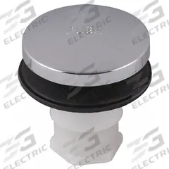 APPROVED VENDOR Drain Stopper: Plastic, Chrome-Plated, Toe Touch (MPN 35229). Key specifications — Color: Silver; Material: Plastic.