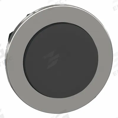 SCHNEIDER Extended Push Button: Black, 30 mm Mounting Size, Metallic - Extended-Length Push-Button Operators