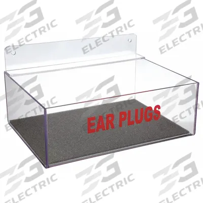 APPROVED VENDOR Ear Plug Dispenser: Empty Dispenser, 100 Pairs - Empty Earplug Dispensers